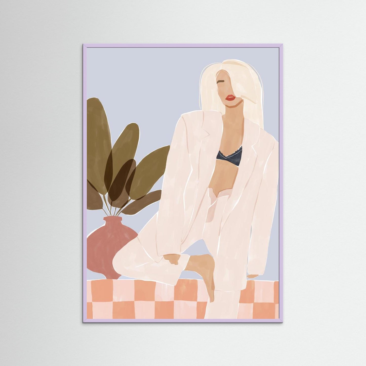 Too Lazy To Yoga by Ivy Green Illustrations