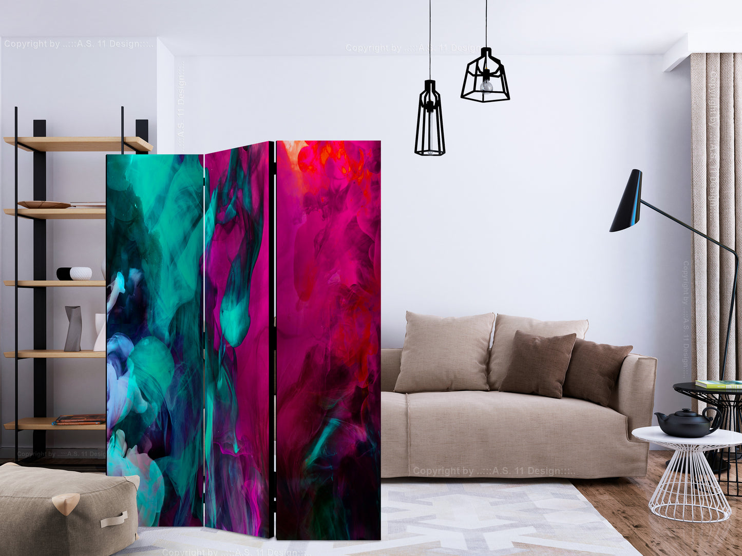 Room Divider - Color madness