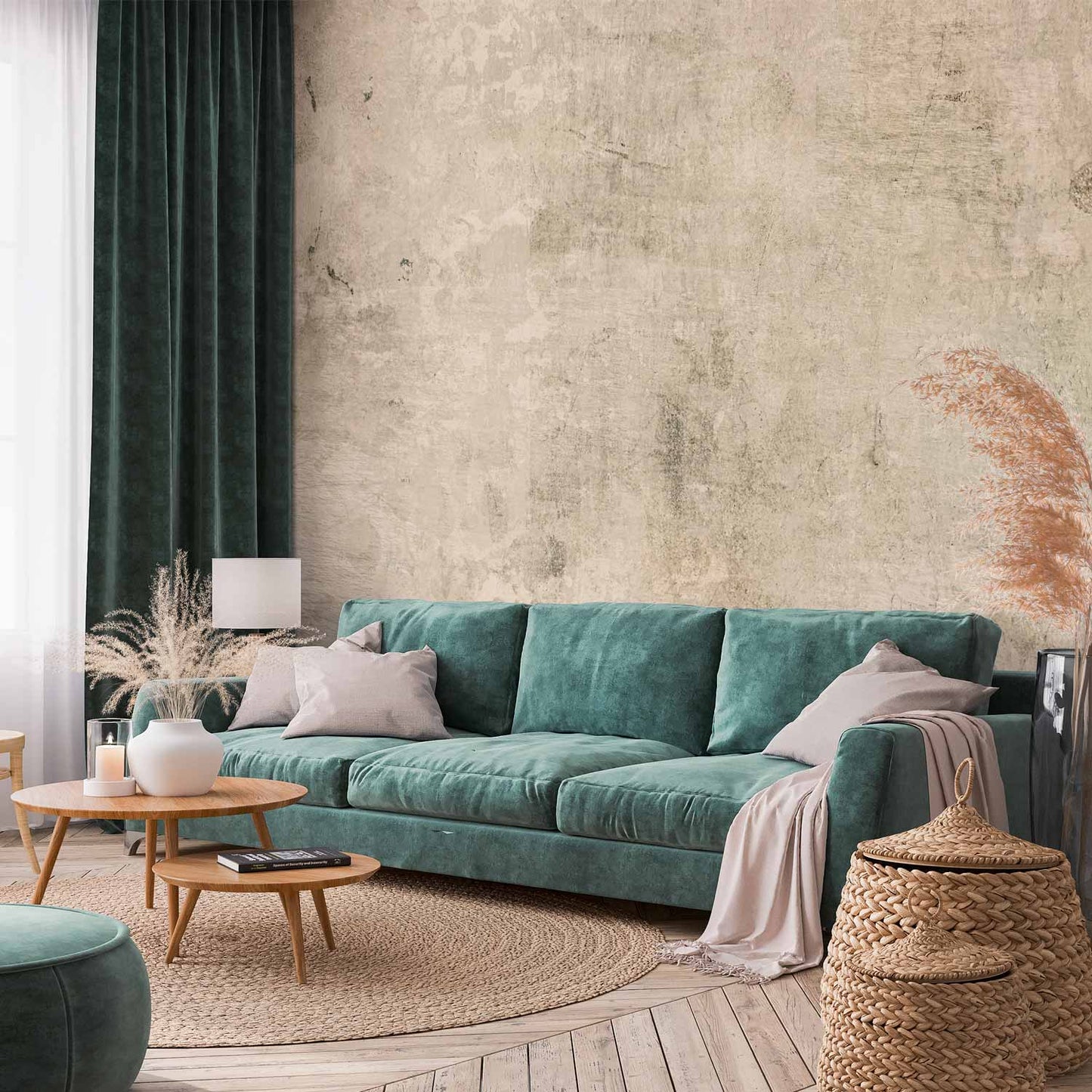 Wall Mural - Beige Tale - Third Variant