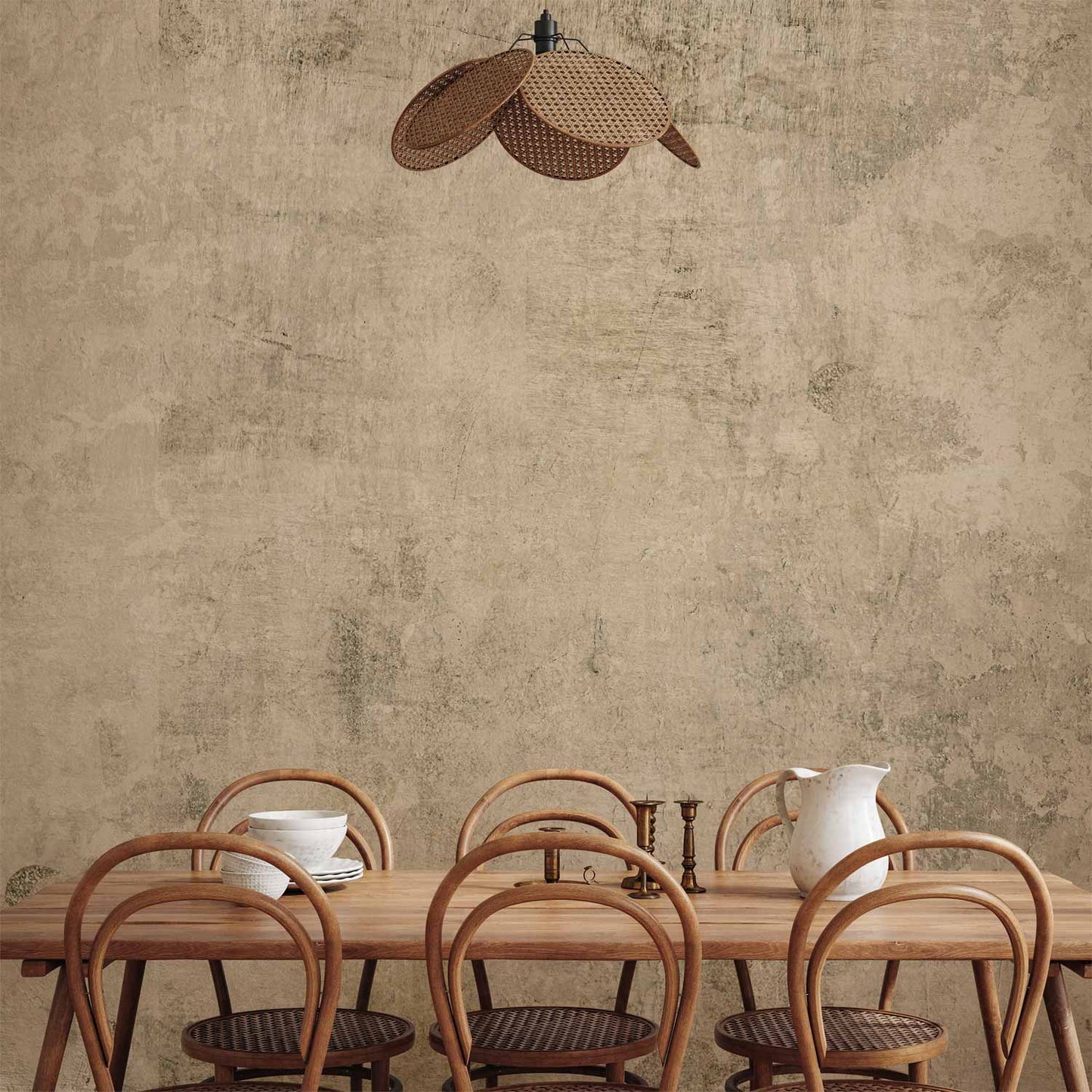 Wall Mural - Beige Tale - Third Variant