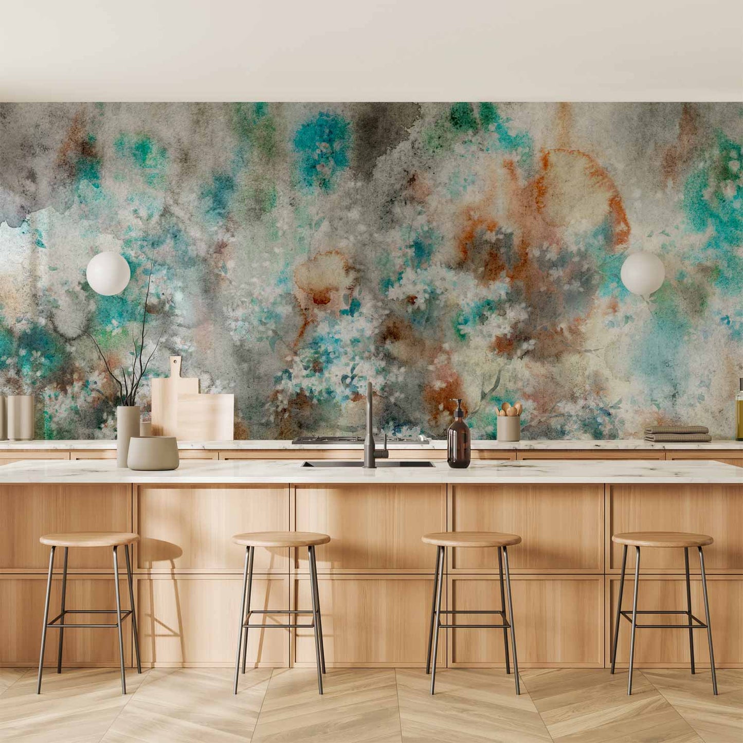 Wall Mural - Watercolor Nebula