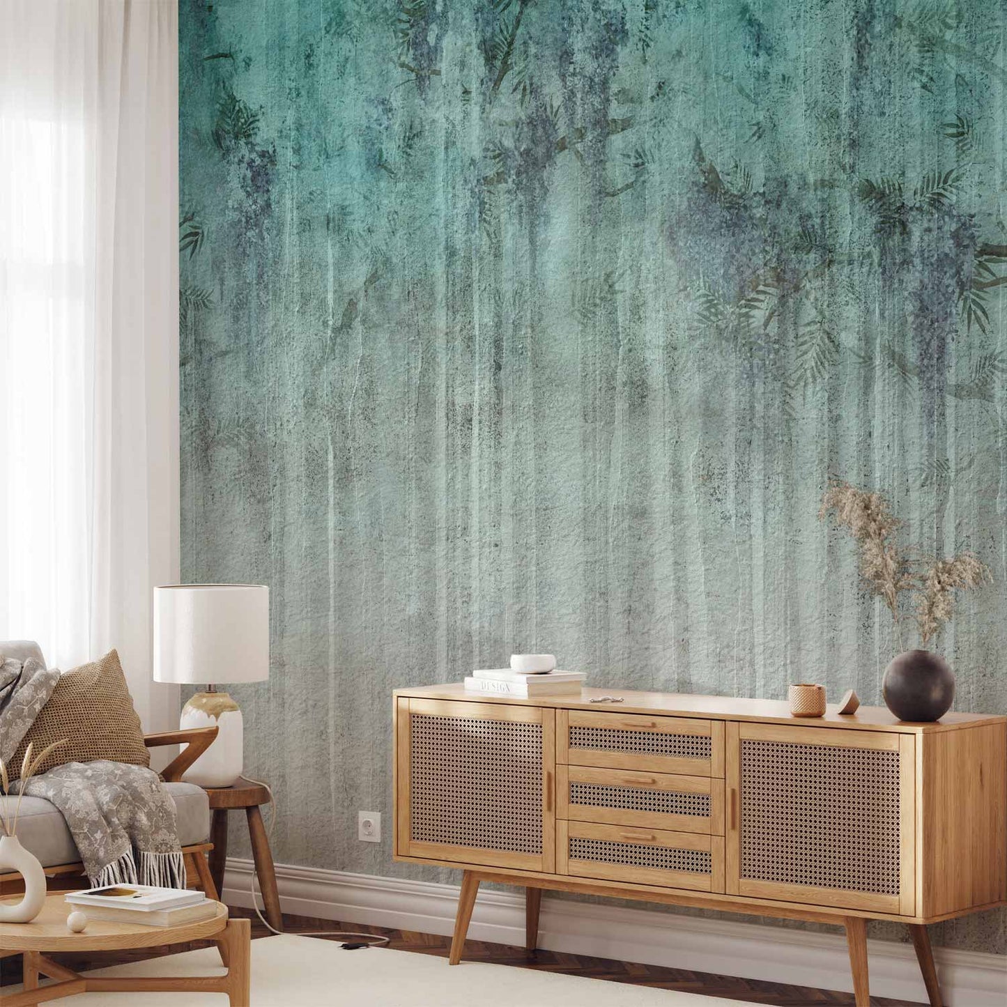 Wall Mural - Turquoise Memories