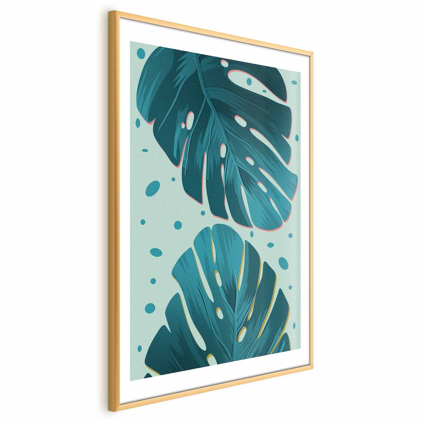 Poster - Dewy Leaves