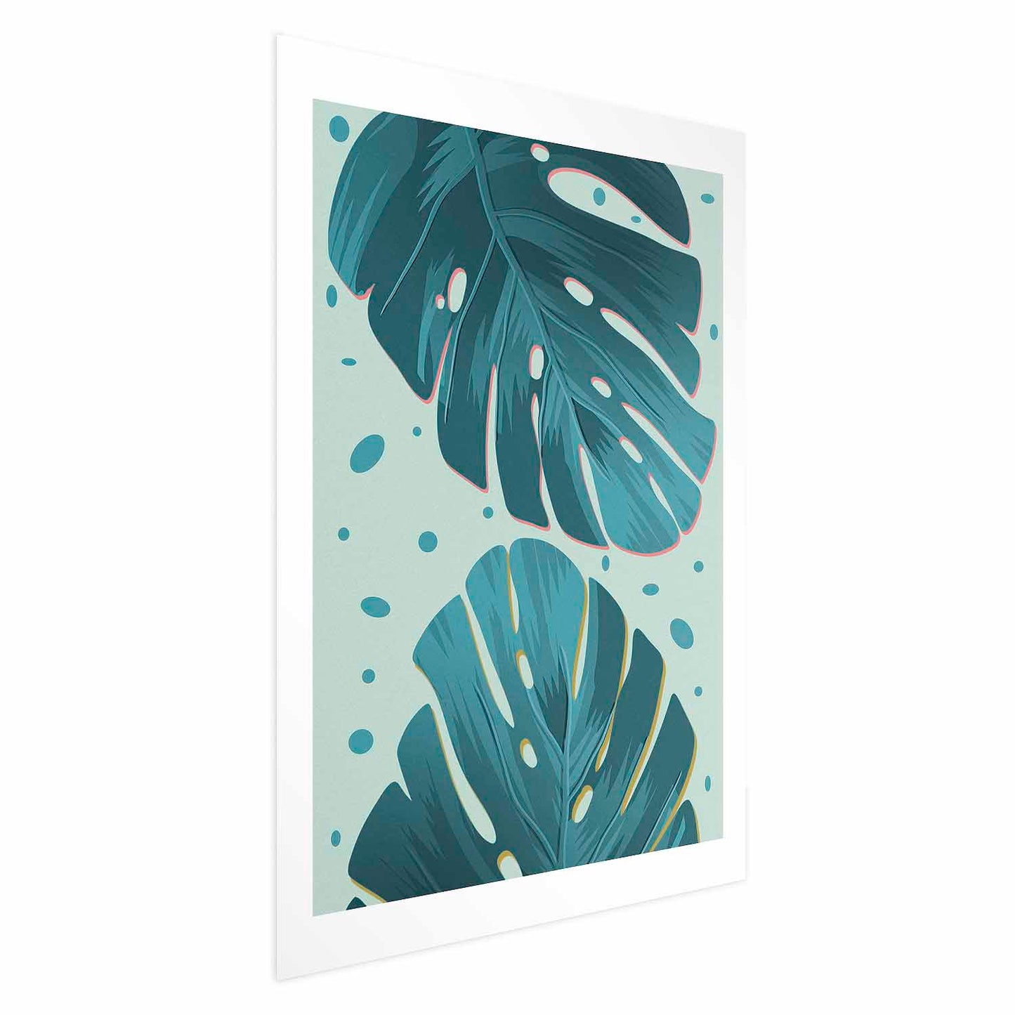 Poster - Dewy Leaves