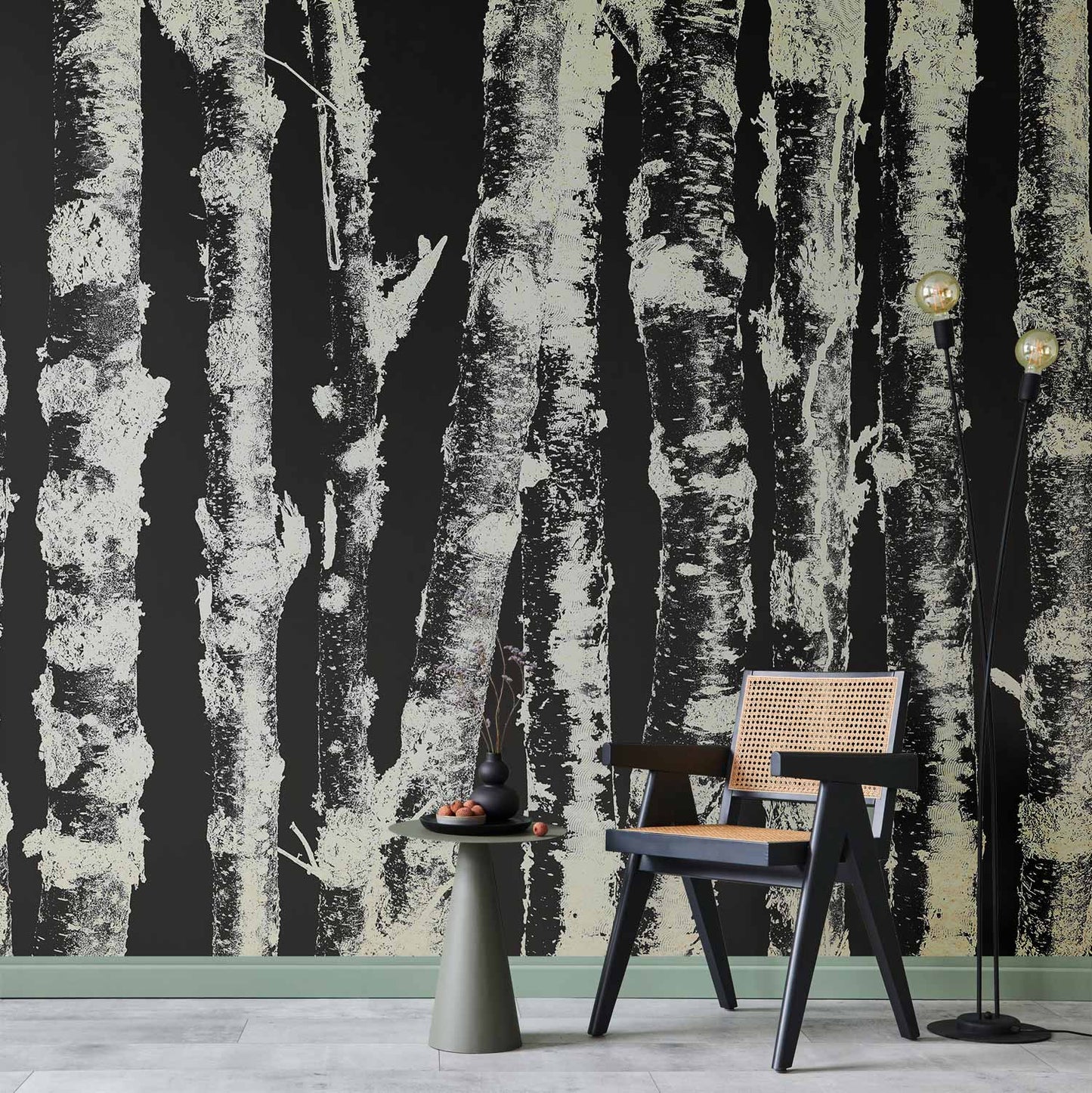 Wall Mural - Stately Birches - Second Variant