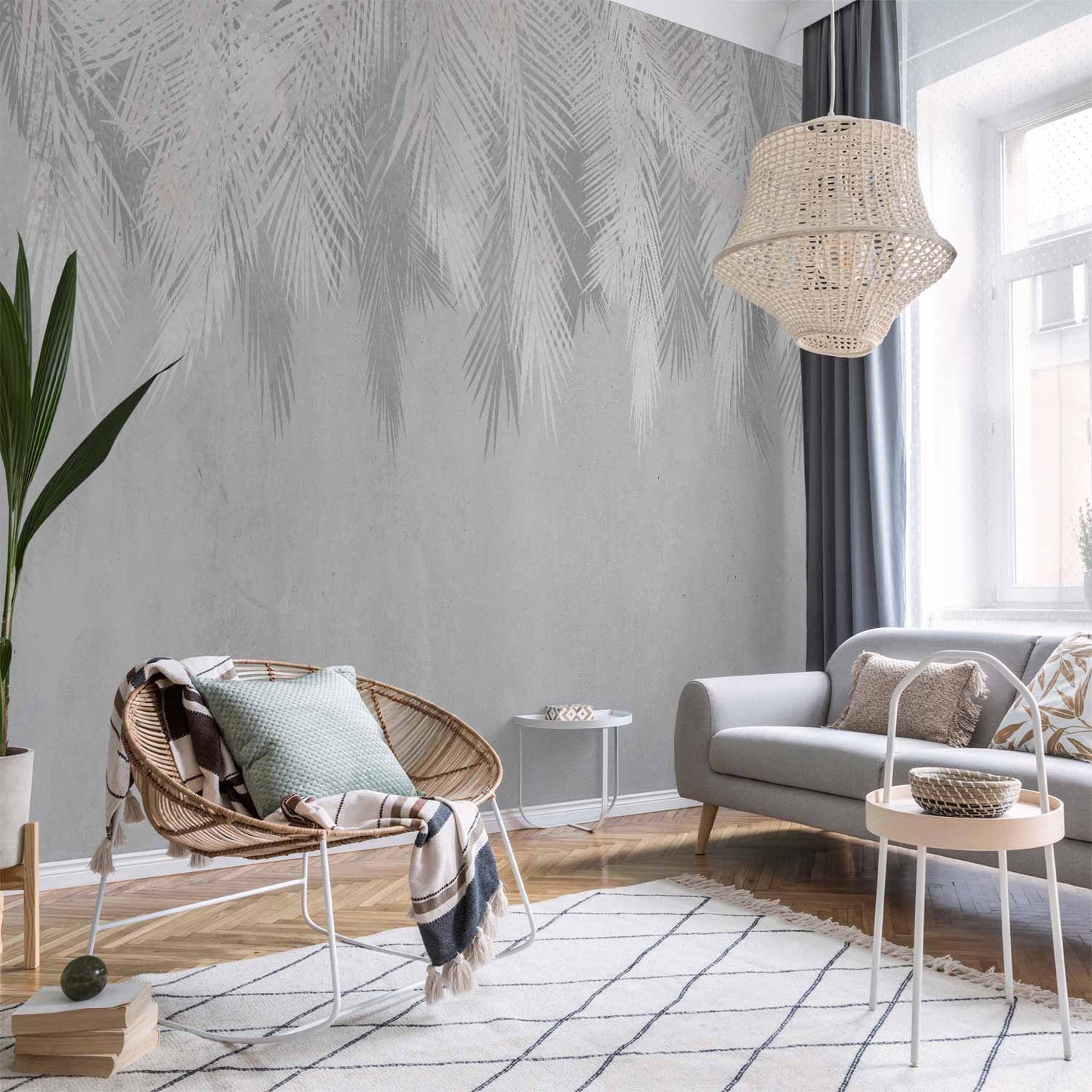 Wall Mural - Pale Palms
