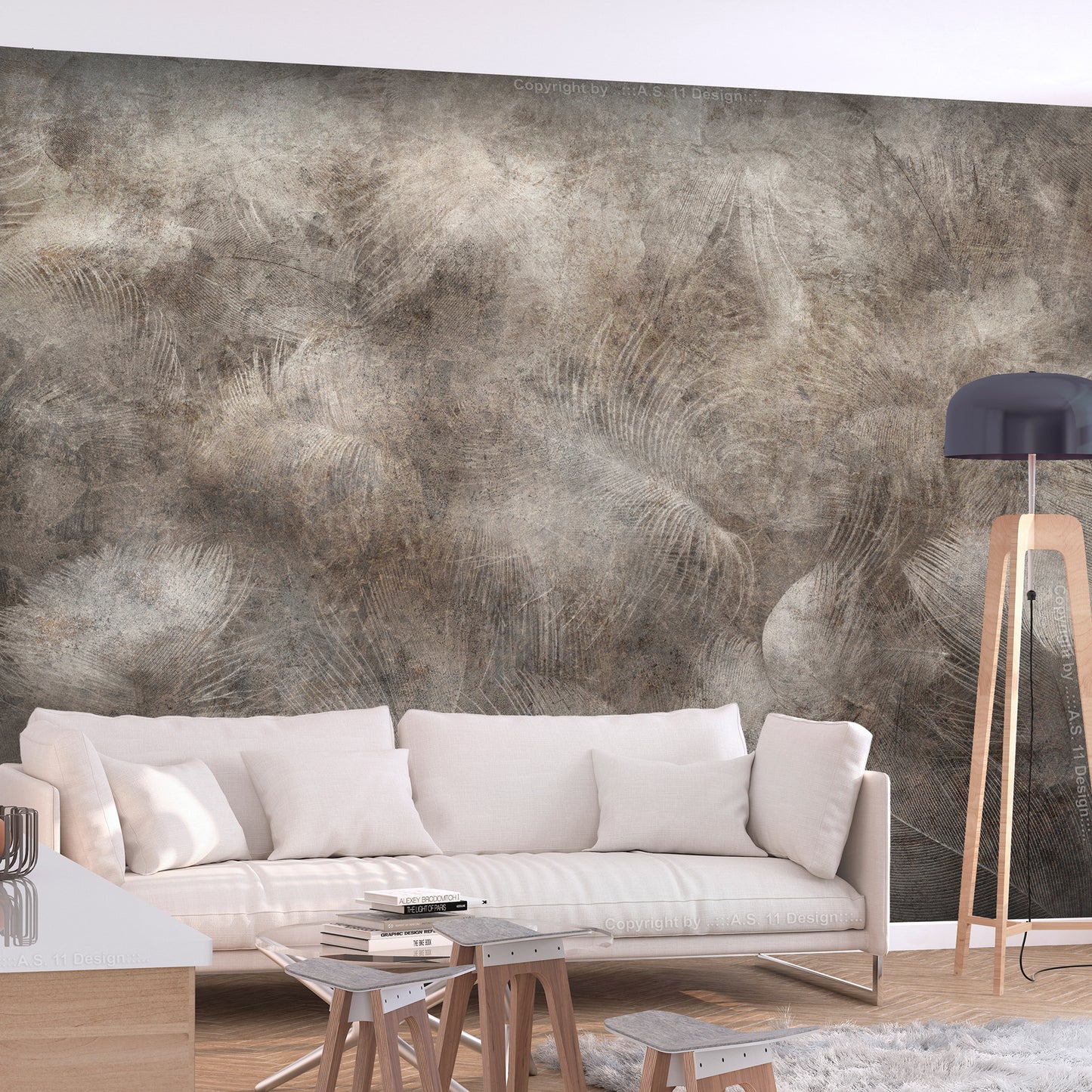 Wall Mural - Scattered by the Wind