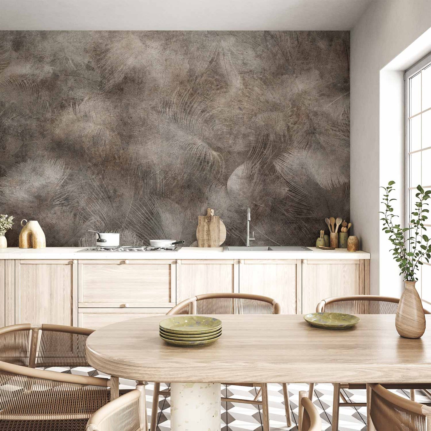 Wall Mural - Scattered by the Wind