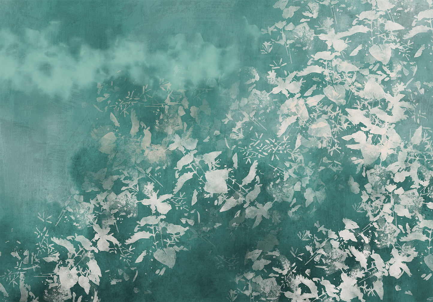 Wall Mural - Blue Garden