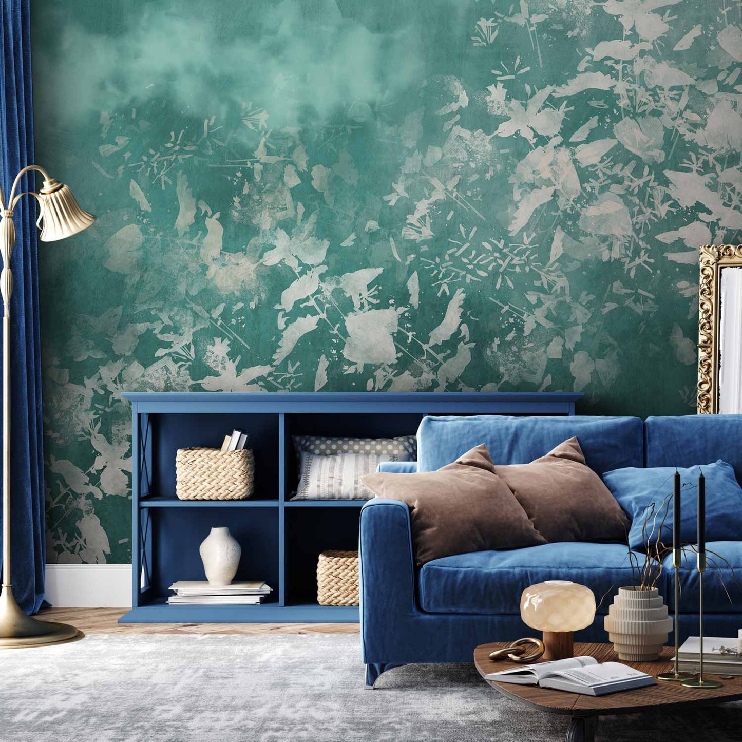 Wall Mural - Blue Garden