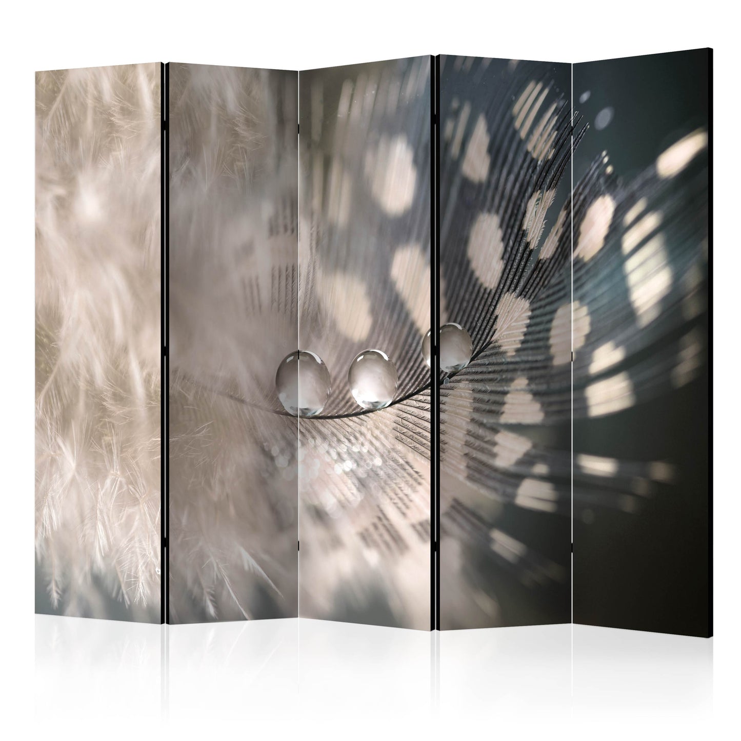 Room Divider - Elegant Feather II