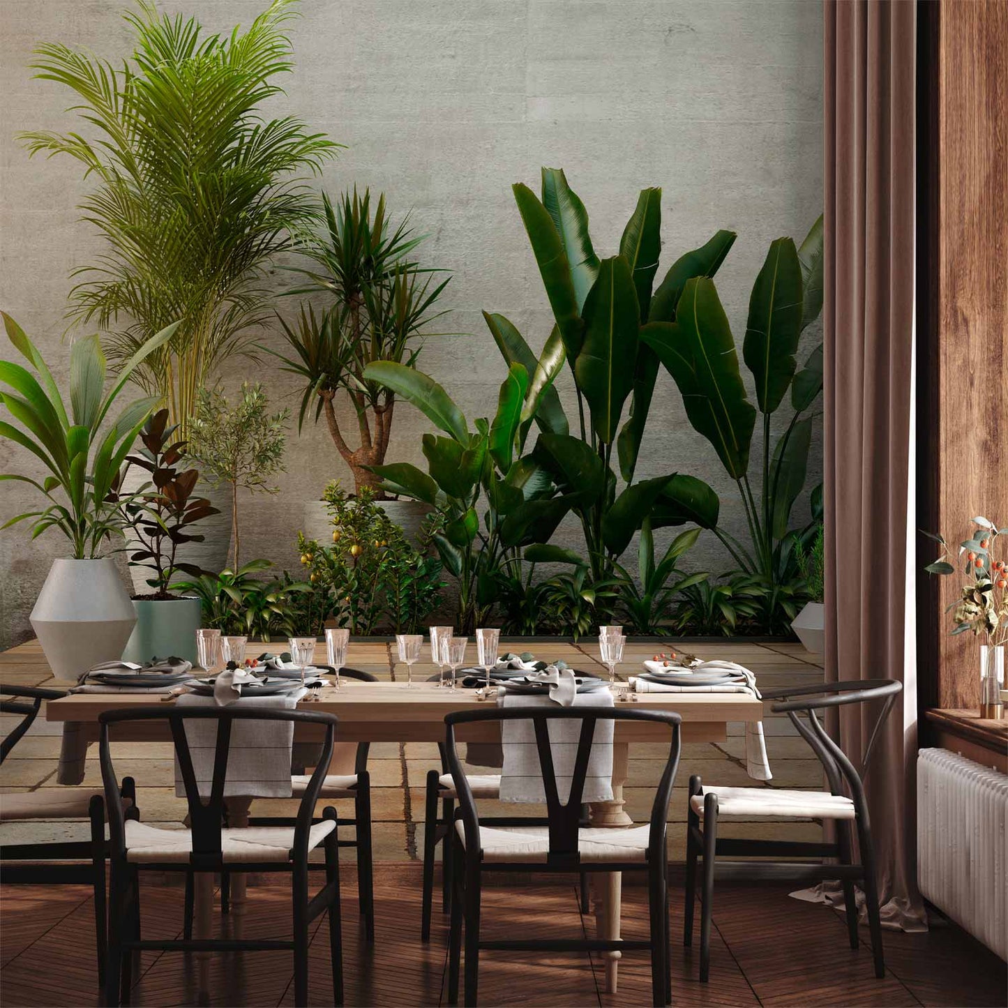 Wall Mural - Home Garden