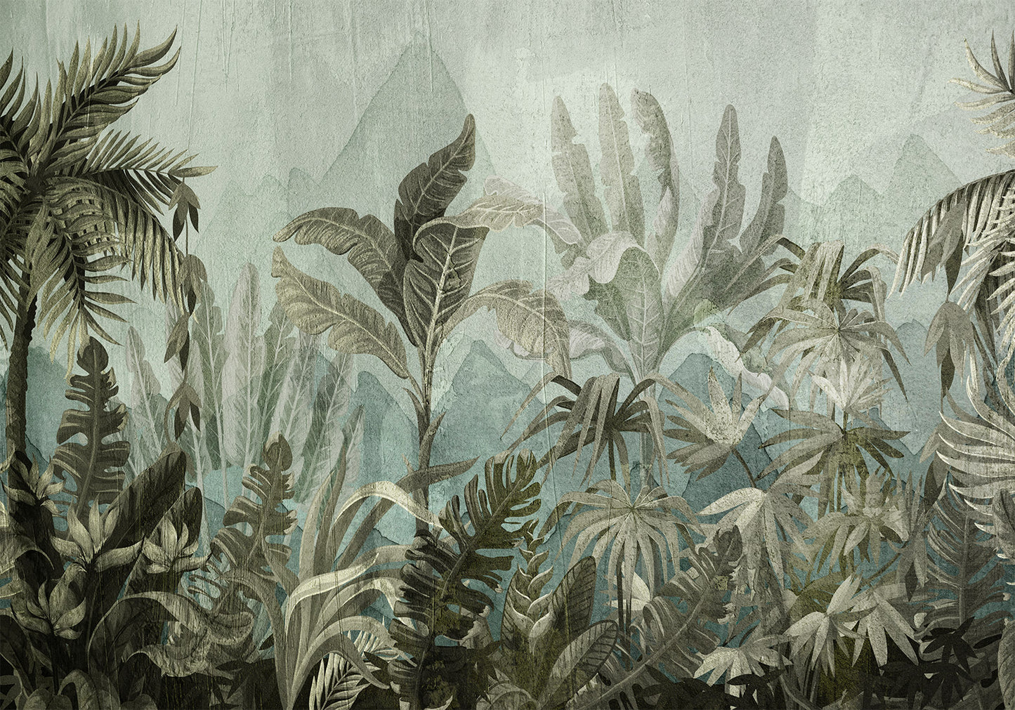 Wall Mural - Mountain Jungle