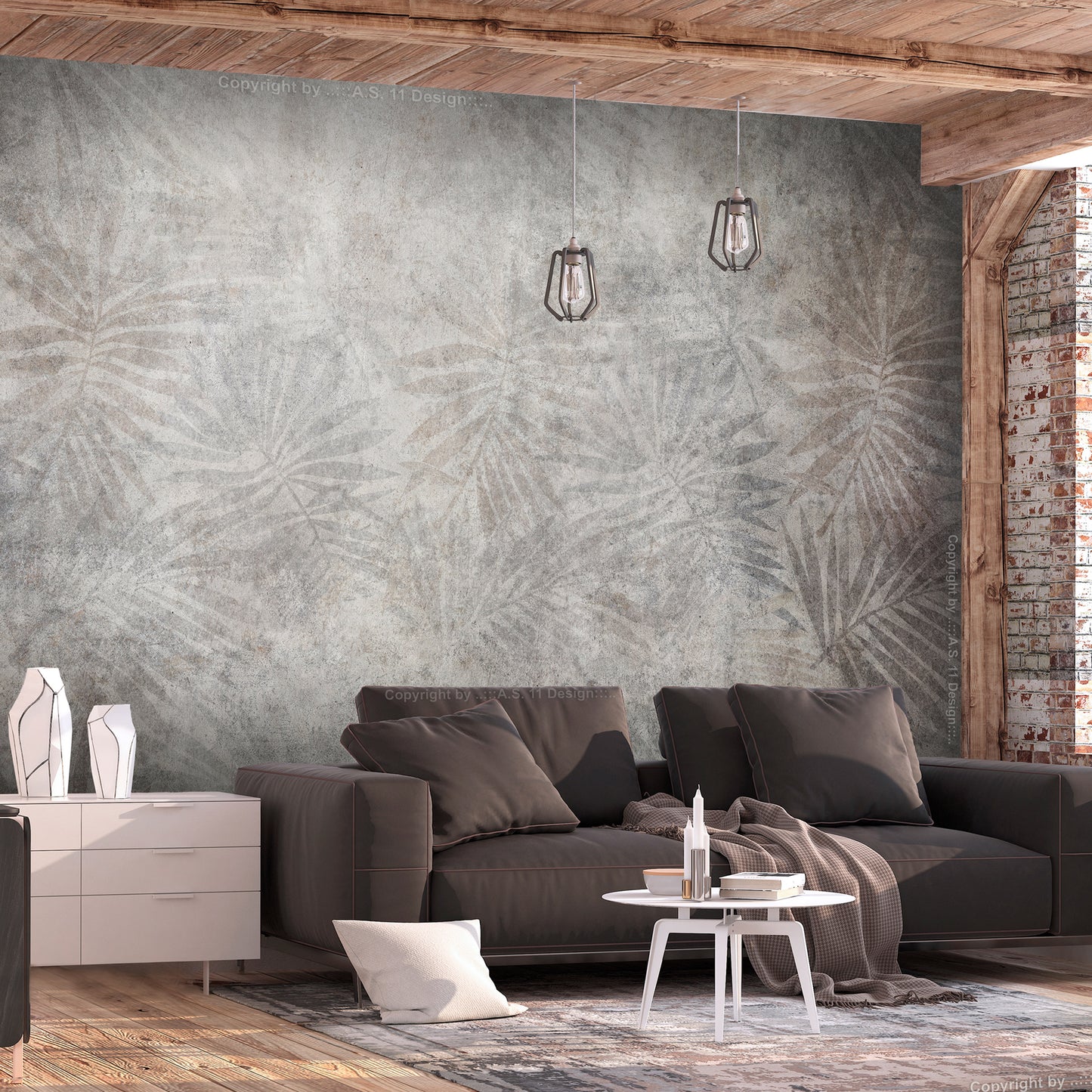 Wall Mural - Nature in the Dark