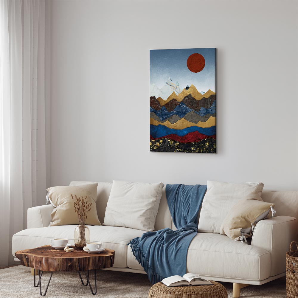 Canvas Print - Colombia's Heart (1 Part) Vertical