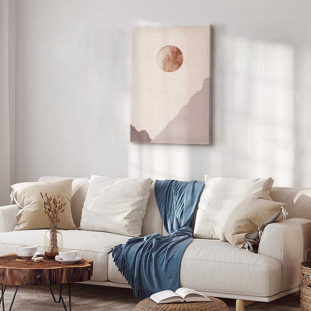 Canvas Print - Mountain Planet (1 Part) Vertical