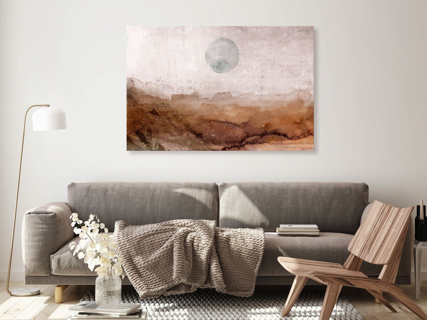 Canvas Print - Space of Distant Matter (1 Part) Wide