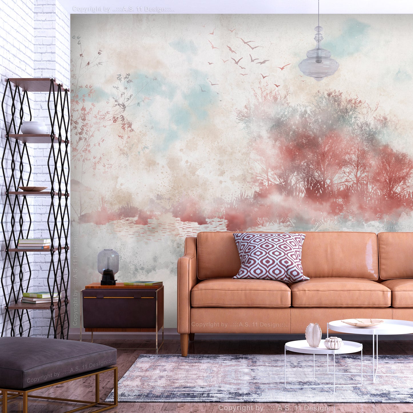 Wall Mural - Autumn Lake