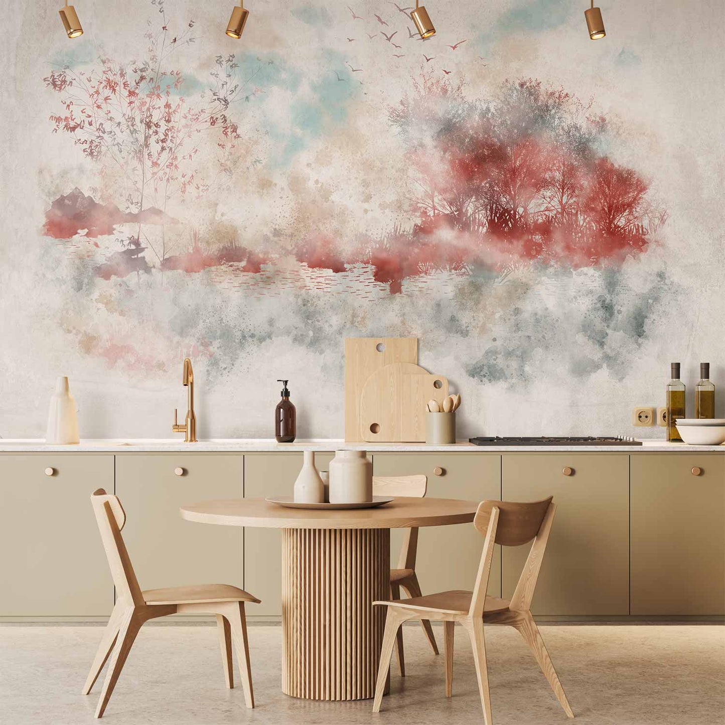 Wall Mural - Autumn Lake