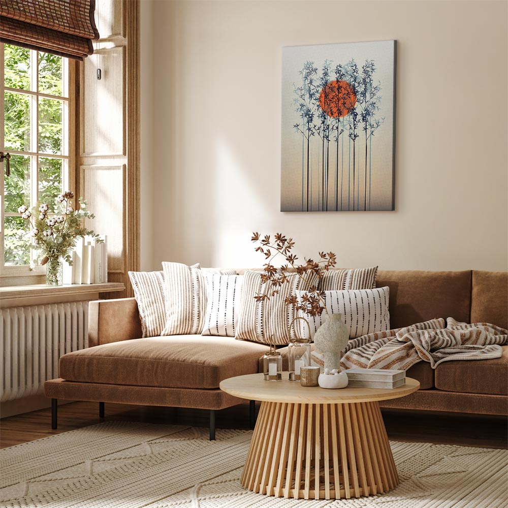 Canvas Print - Lonely Twilight (1 Part) Vertical