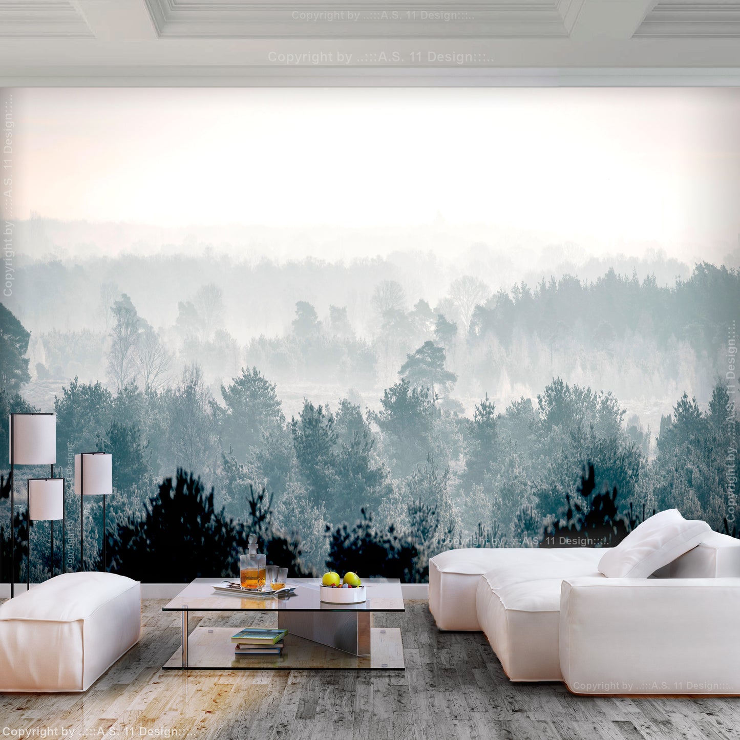 Wall Mural - Winter Forest