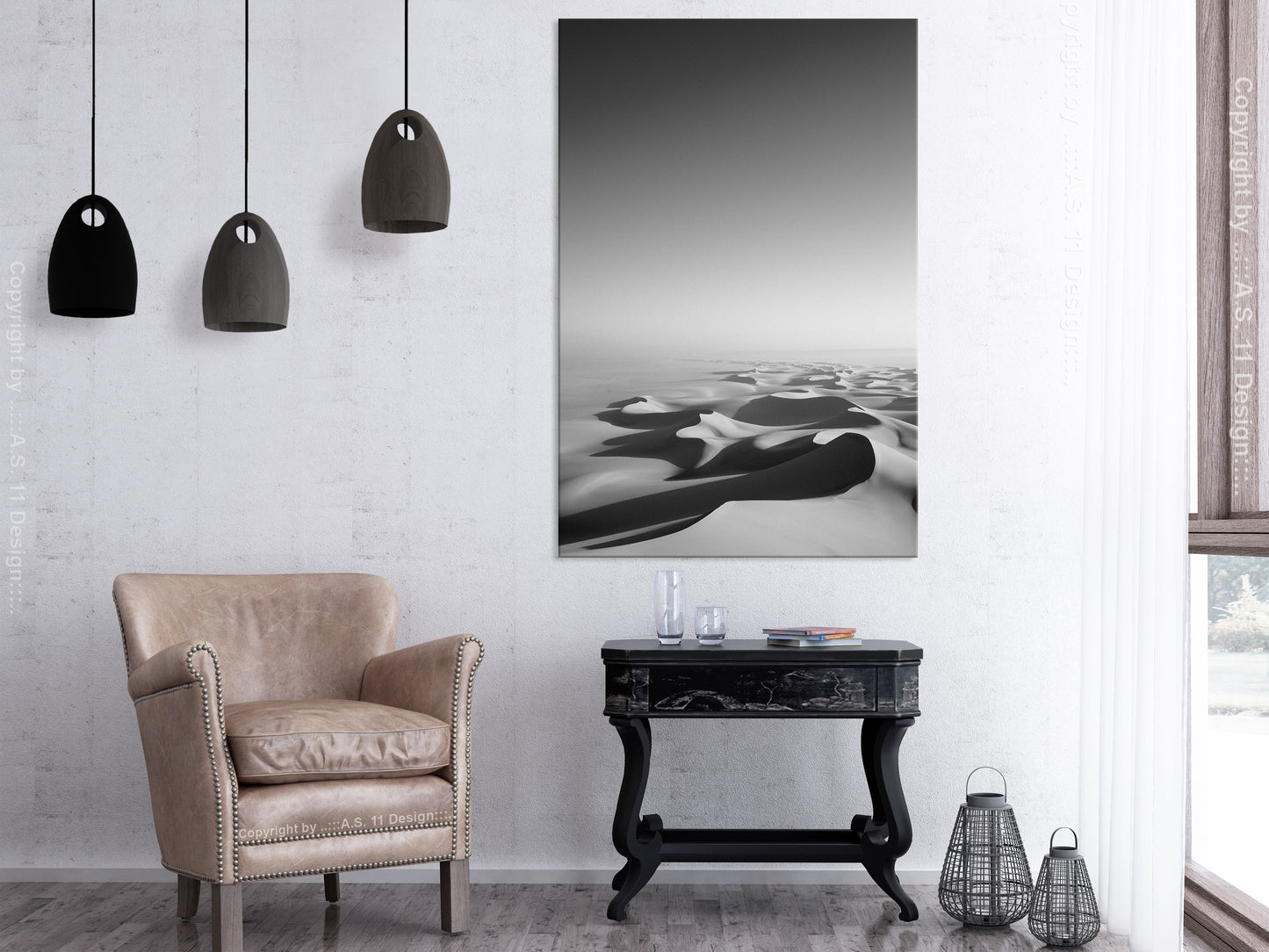 Canvas Print - Sahara (1 Part) Vertical