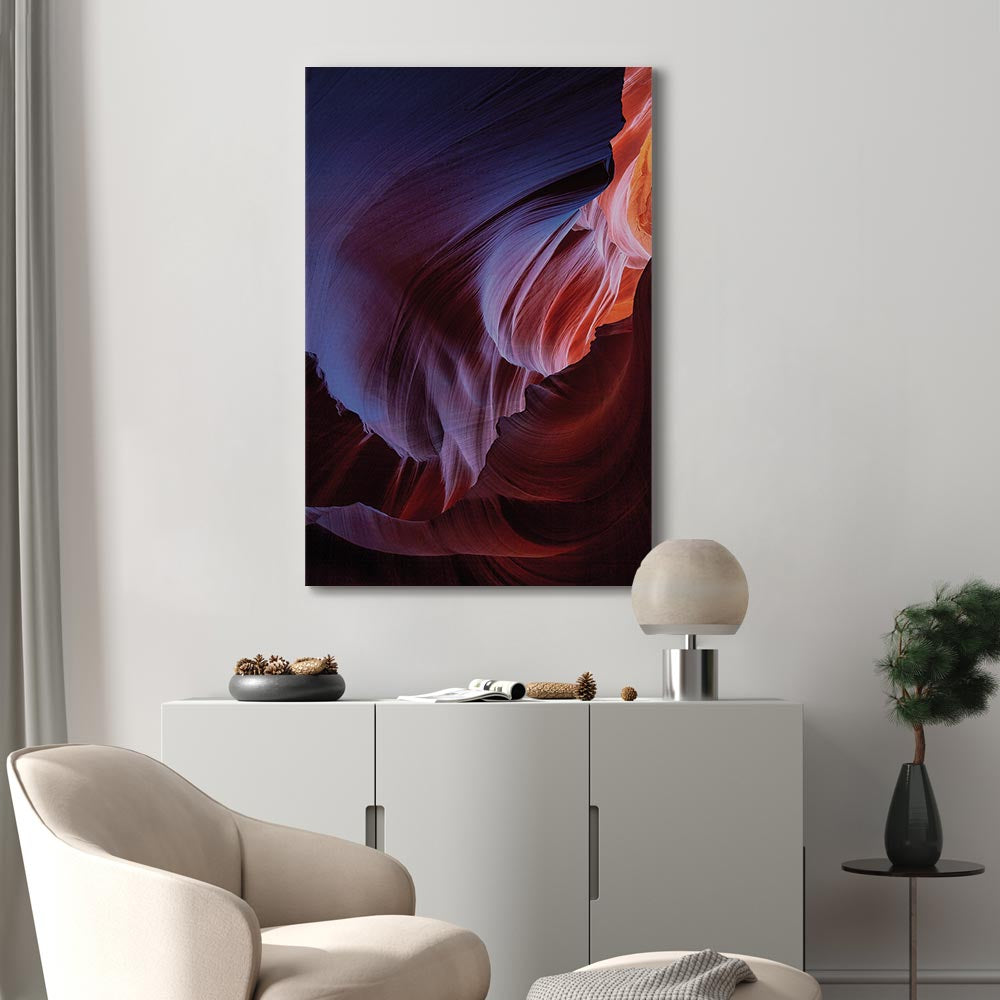 Canvas Print - Colourful Sandstone (1 Part) Vertical