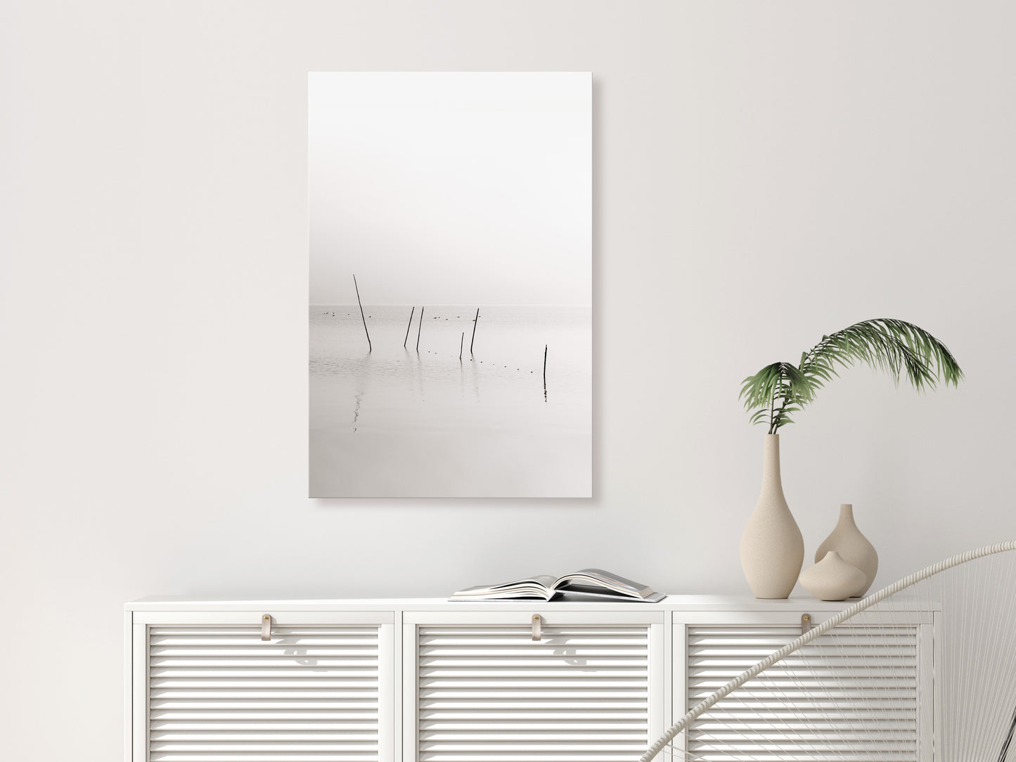 Canvas Print - Misty Trail (1 Part) Vertical