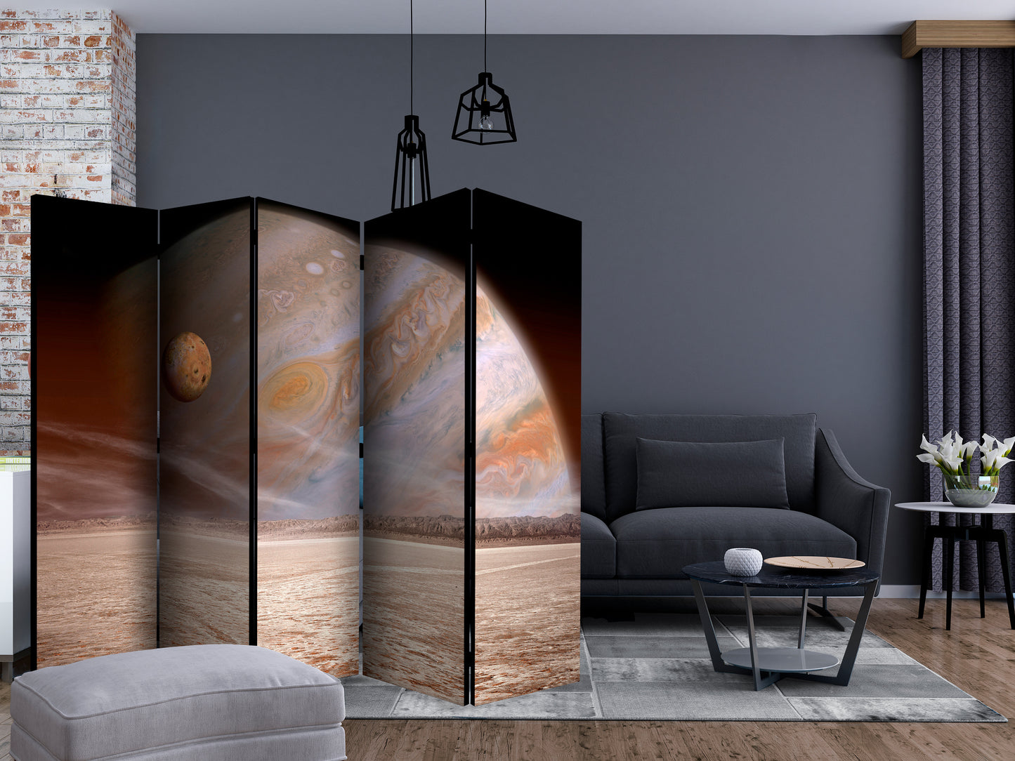 Room Divider - A small and a big planet II