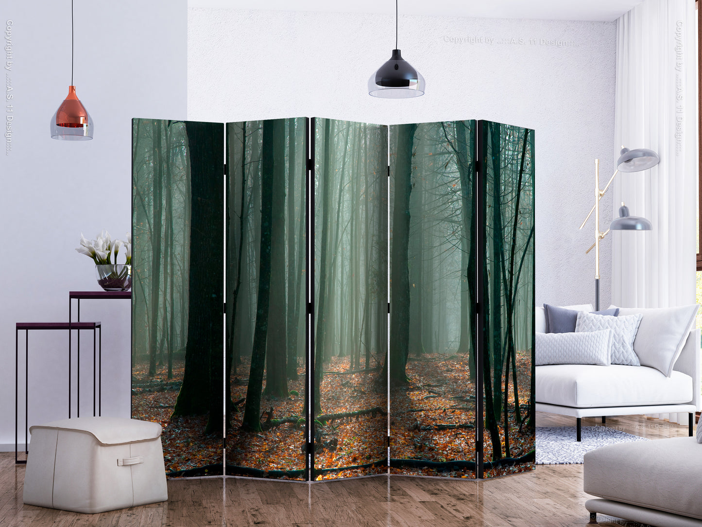 Room Divider - Witches' forest II