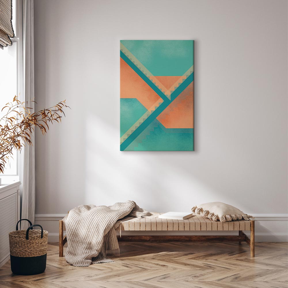 Canvas Print - Stairs Composition (1 Part) Vertical