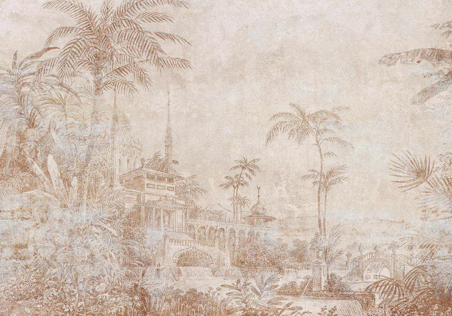 Wall Mural - Indian Temple - First Variant