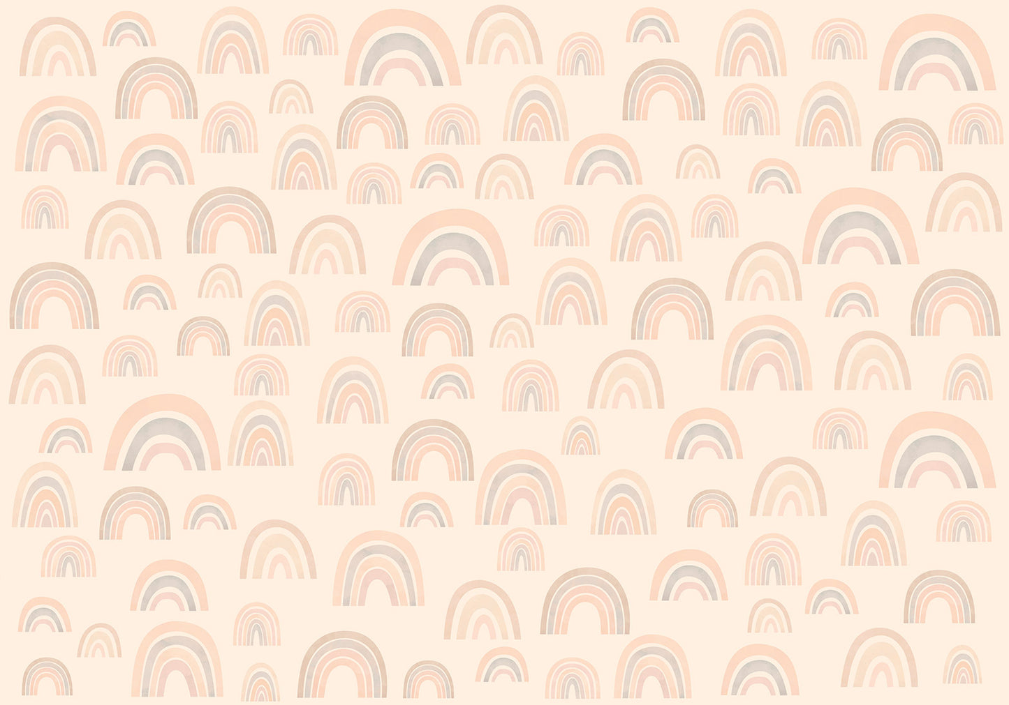 Wall Mural - Pastel Rainbows