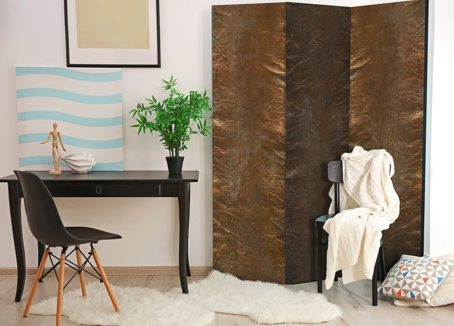Room Divider - Copper Chic