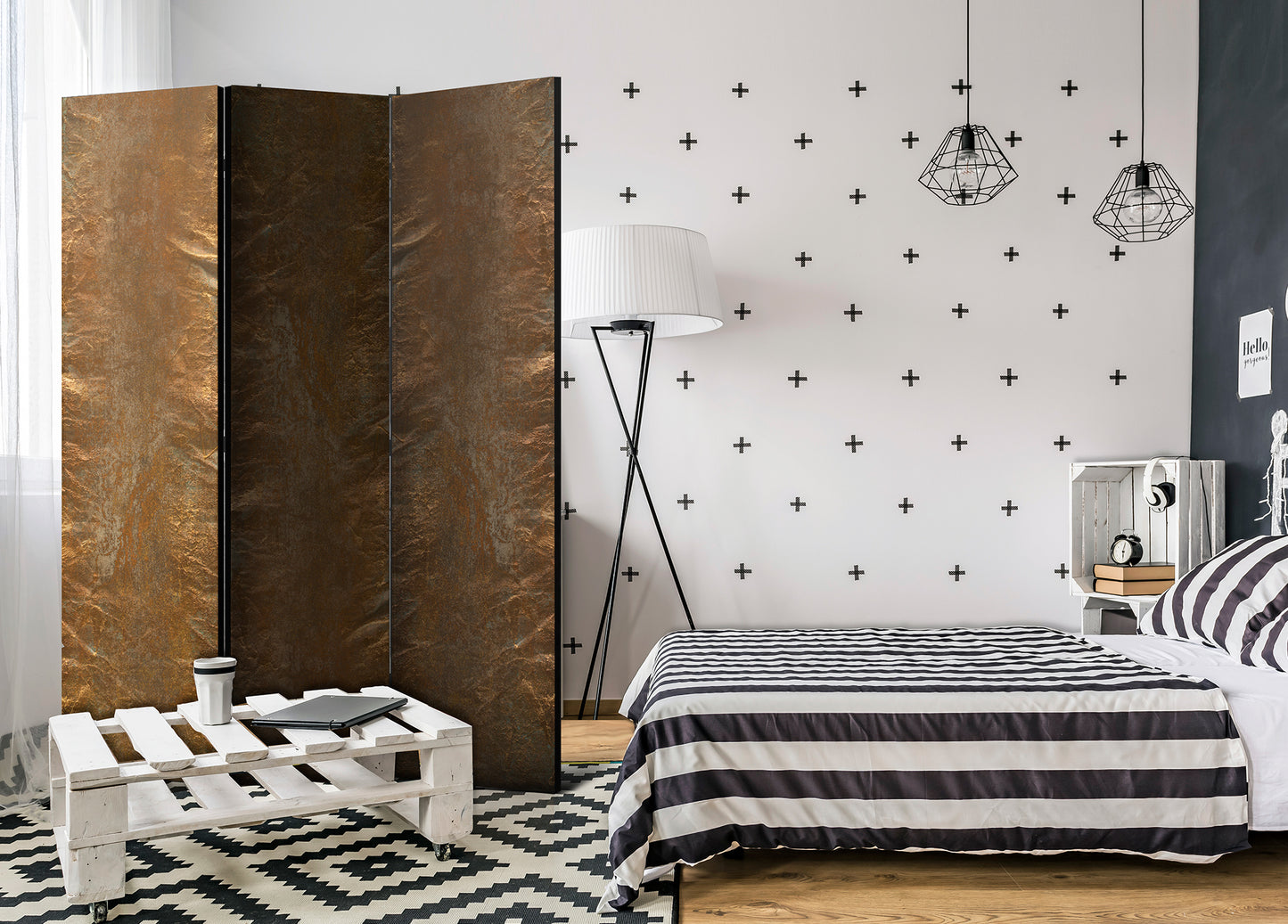 Room Divider - Copper Chic