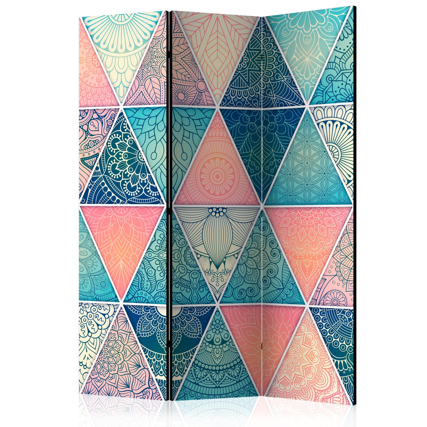 Room Divider - Oriental Triangles
