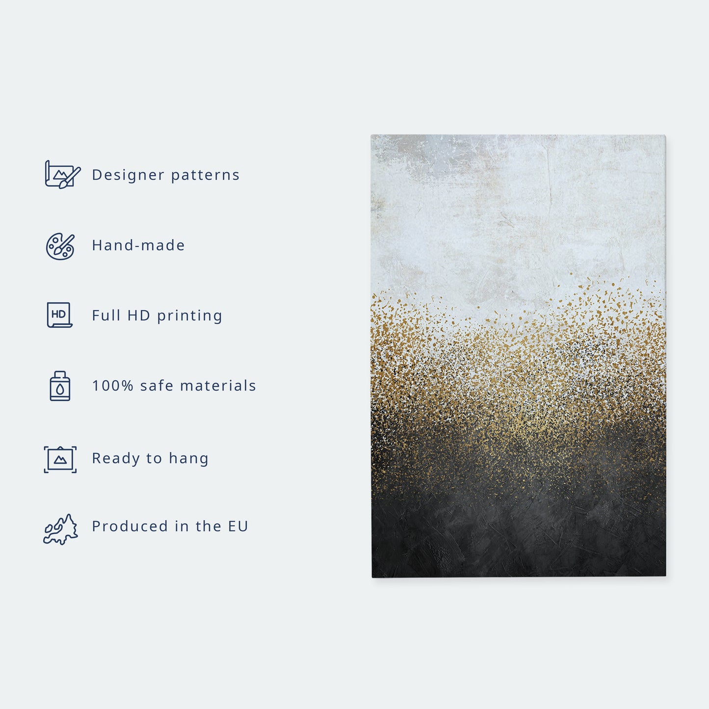 Canvas Print - Symmetrical Land (1 Part) Vertical