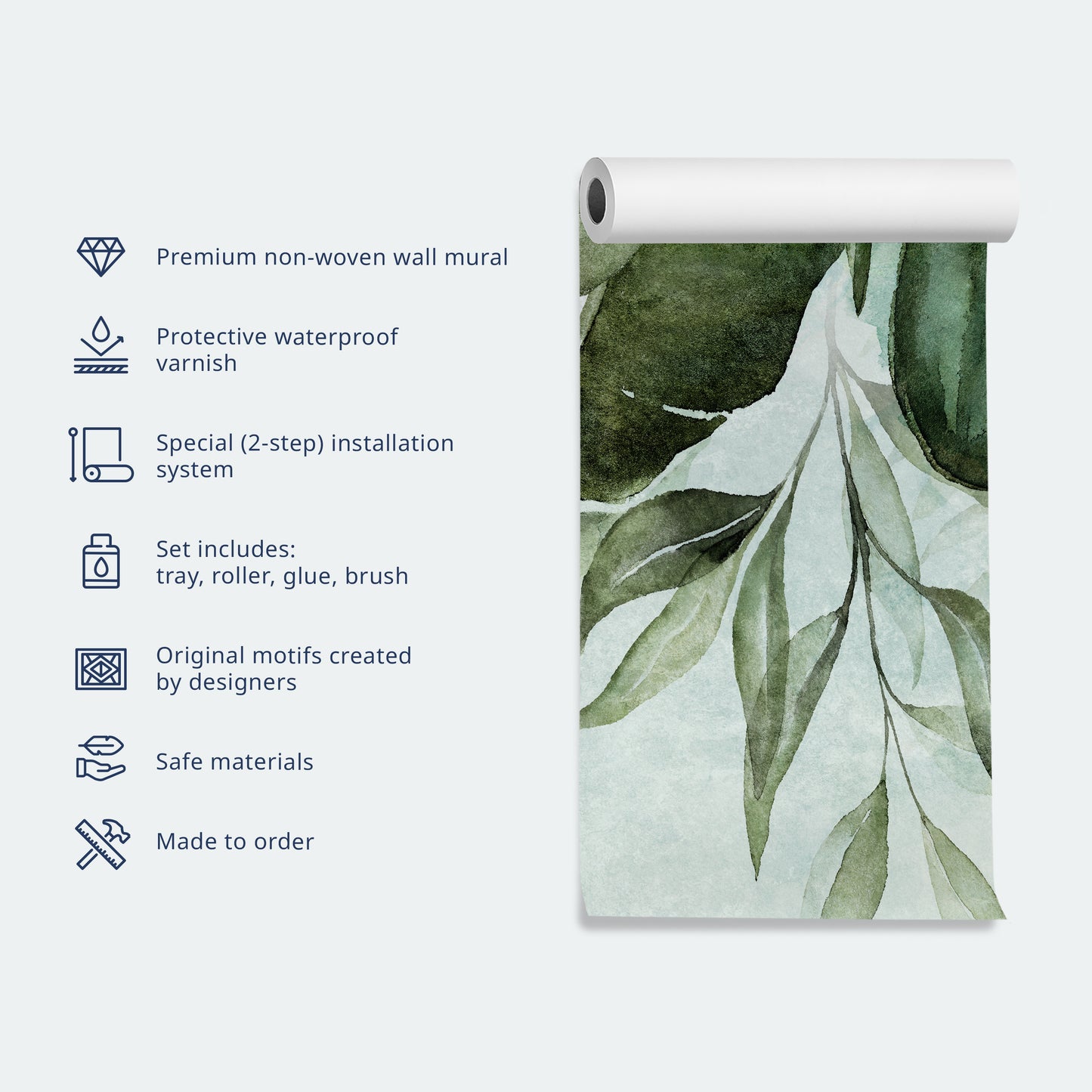 Wall Mural - Forest Relief - Third Variant