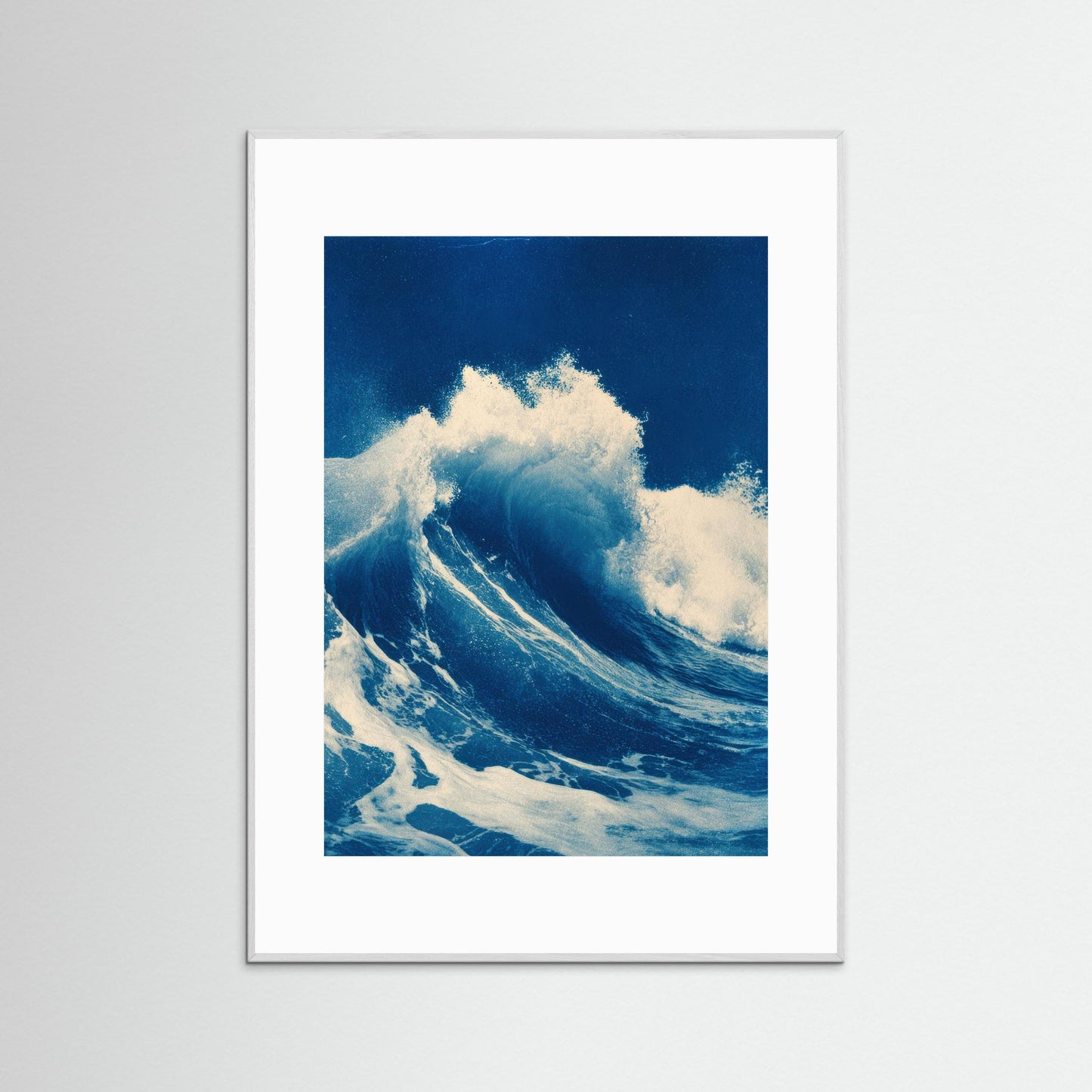 Art Print. Blue Wave