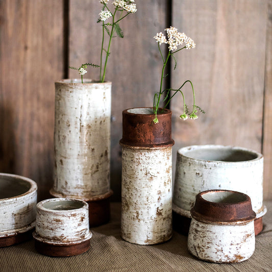 Vases faits à la main