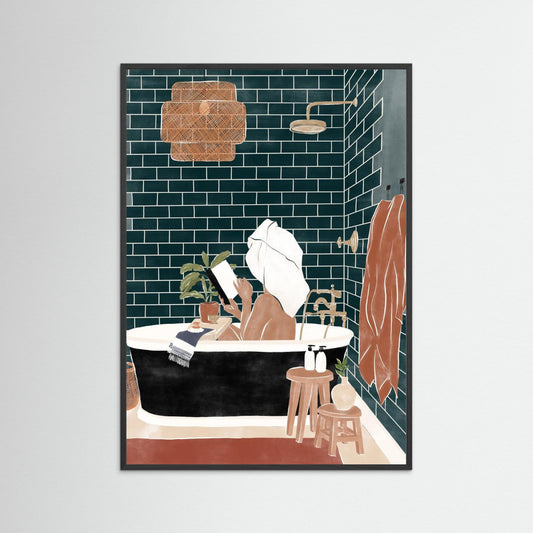 Bathroom Babe by Ivy Green Illustrations
