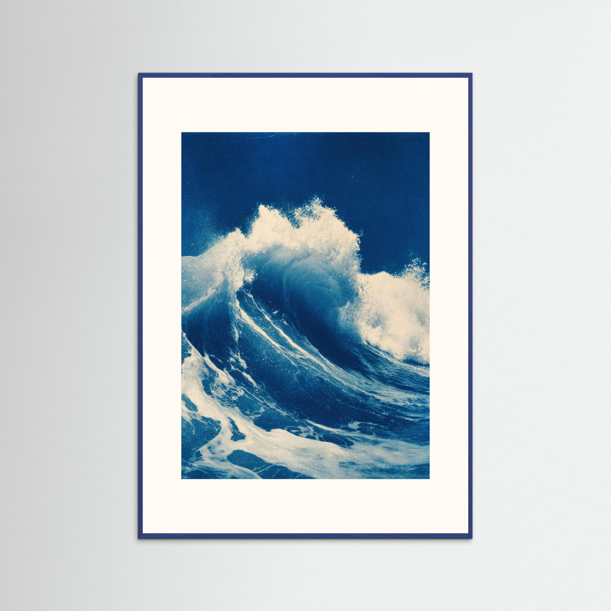 Art Print. Blue Wave