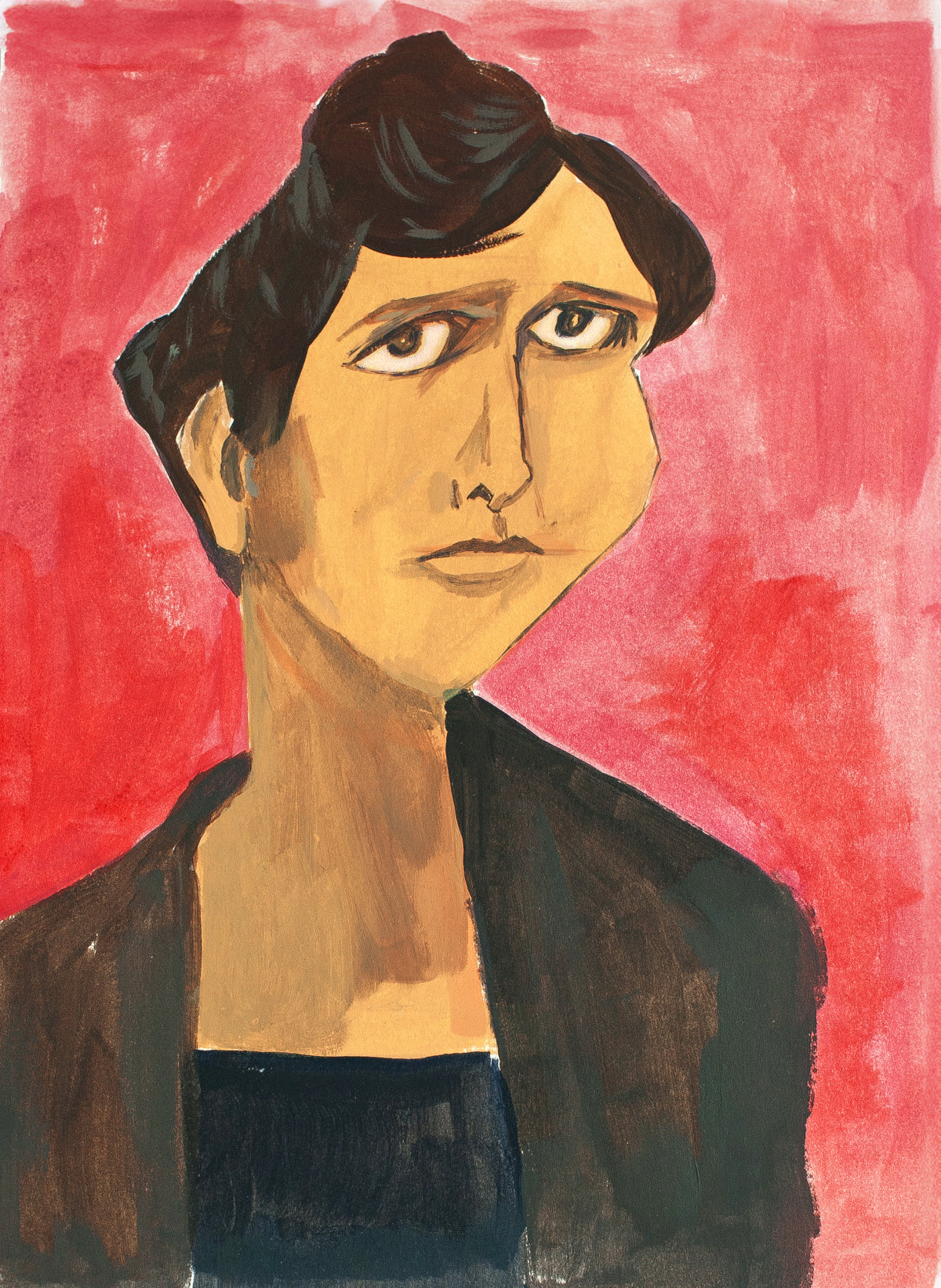 Poster print: Retrato de mujer venezolana del siglo XX
