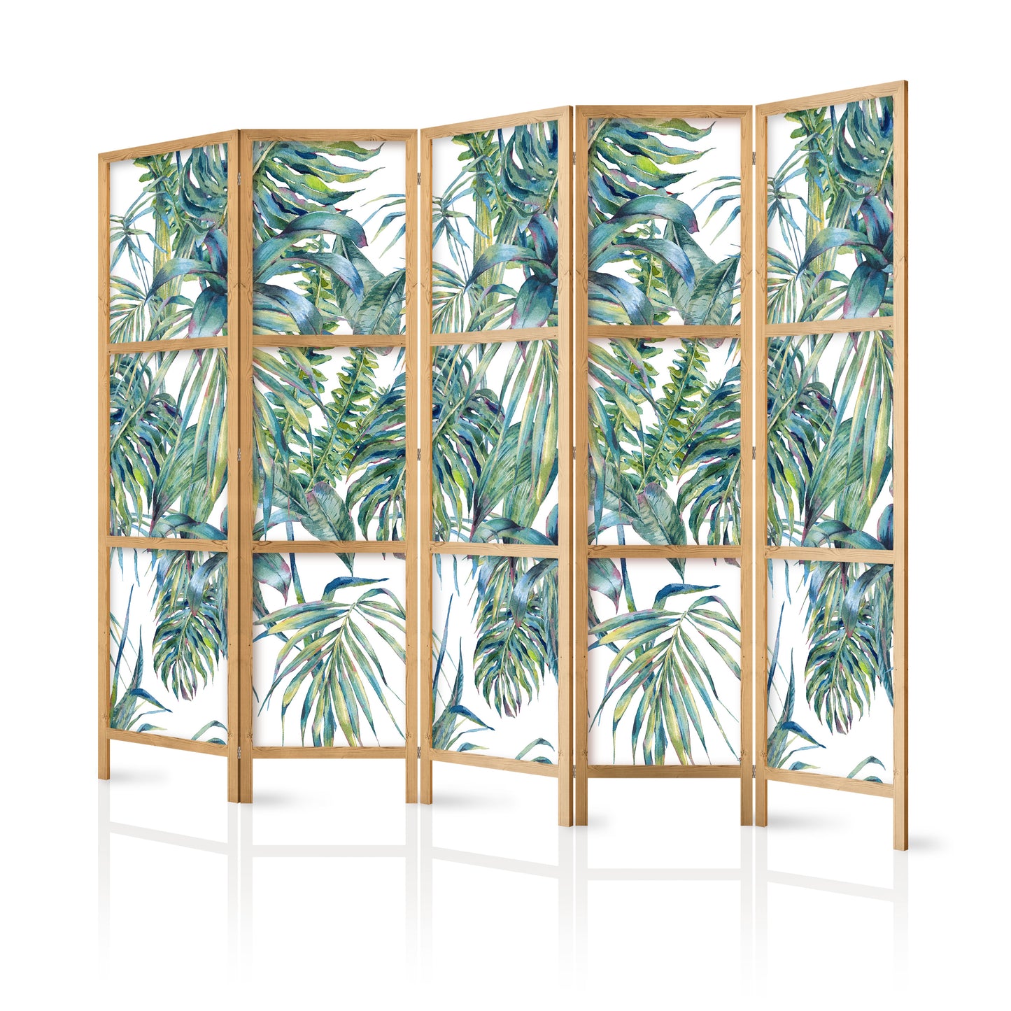 Japanese Room Divider - Leaves at the Zenith II