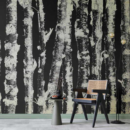 Wall Mural - Stately Birches - Second Variant