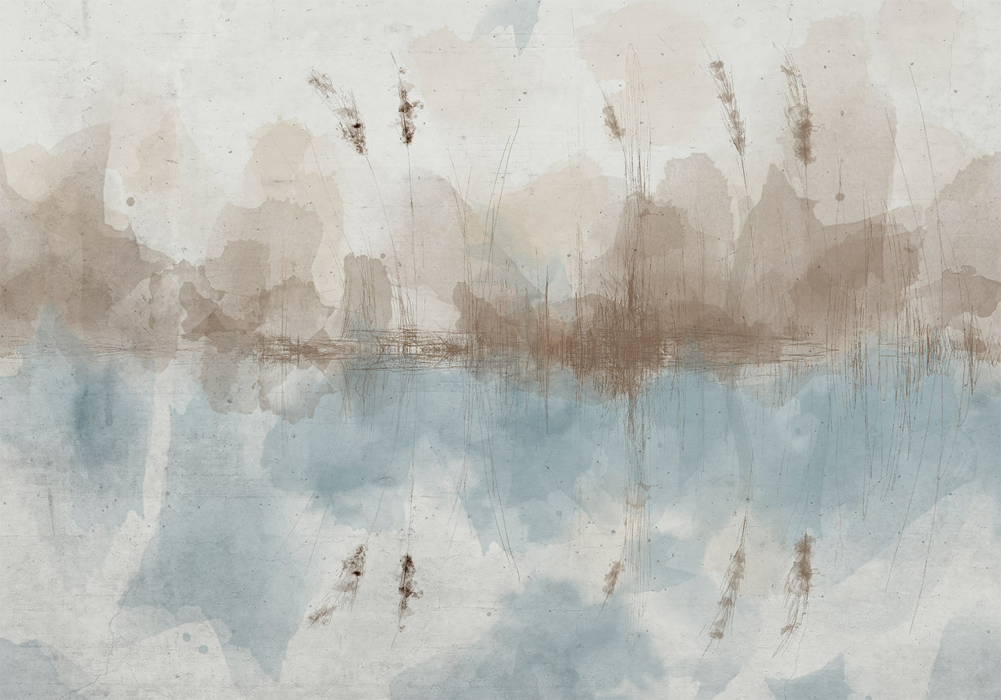 Wall Mural - Winter Pond