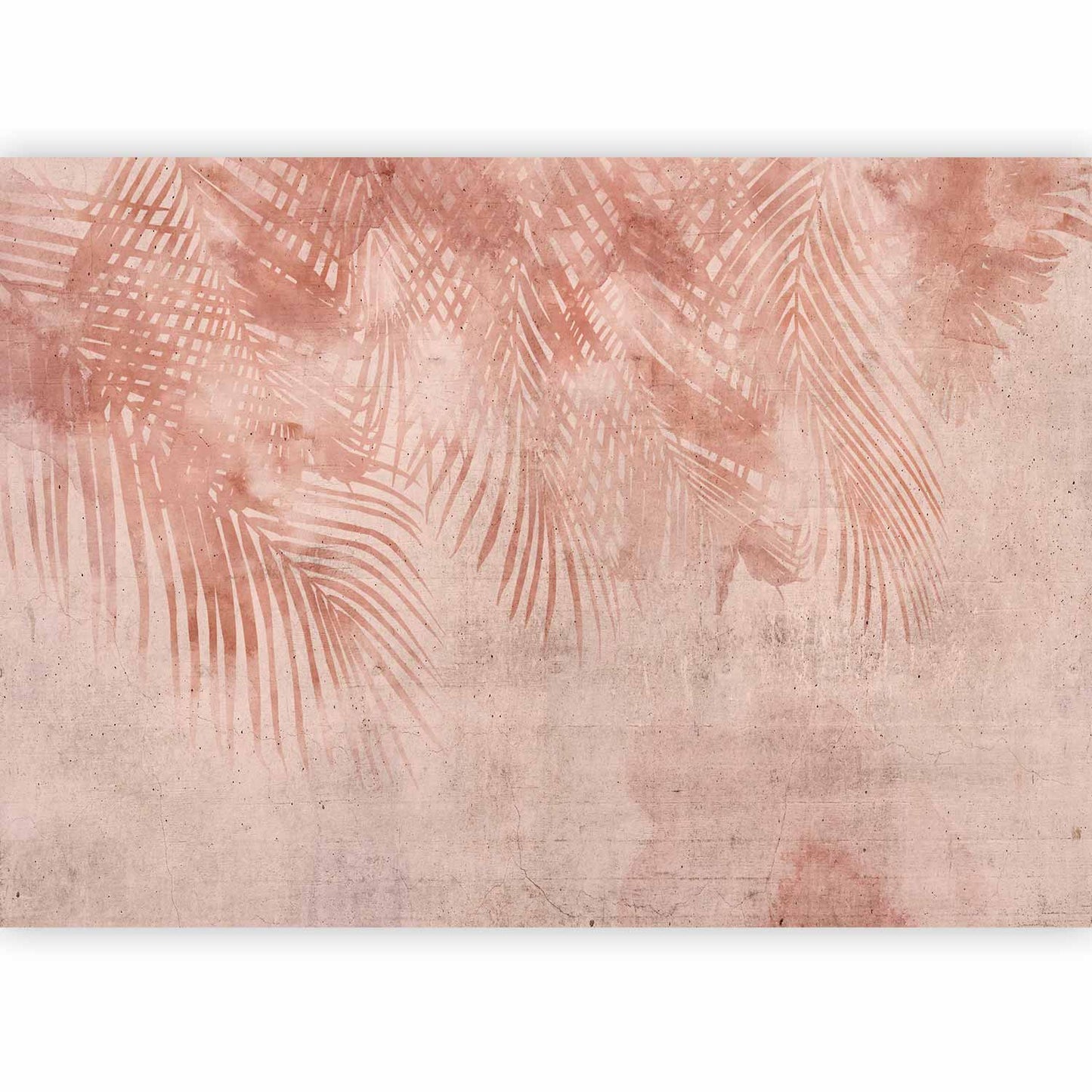 Mural de pared - Palmeras rosas