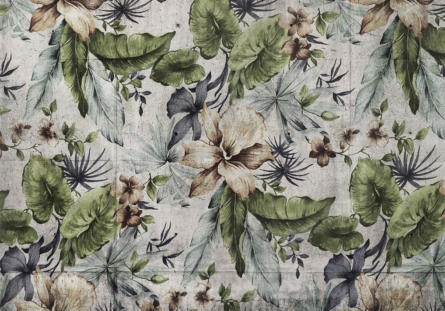 Wall Mural - Vegetation of the City - First Variant
