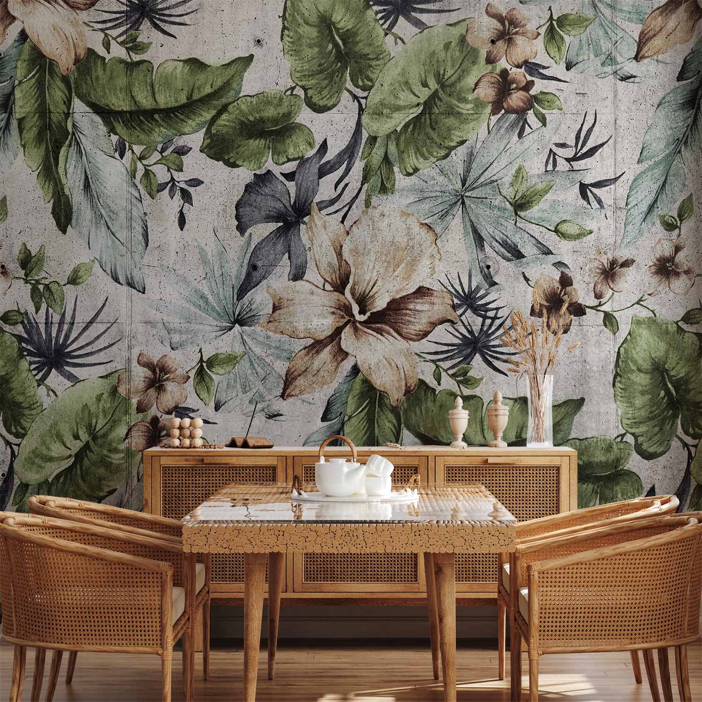 Wall Mural - Vegetation of the City - First Variant