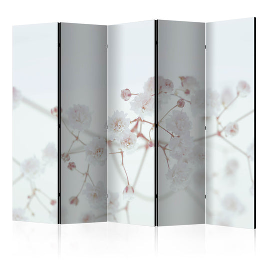 Room Divider - White Flowers II